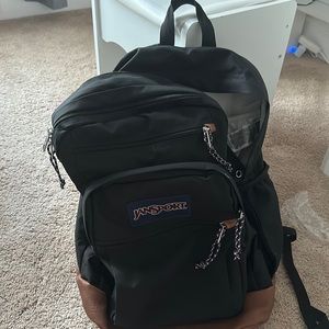 Black Jansport backpack